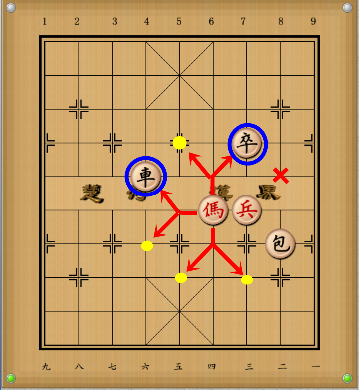 シャンチーの駒の動かし方とルール③ 馬 シャンチー研究所